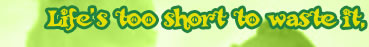 Life's too short to waste it, Ditch or Date... You decide!